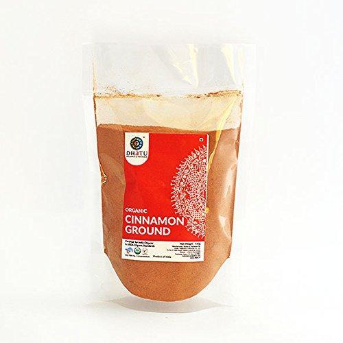 Dhatu Organics Organic Cinnamon Powder Pure Indian taste cuisine Indian food