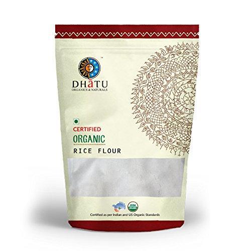 Dhatu Organics Organic Rice flour 100% best quality Pure Indian taste cuisine Indian food