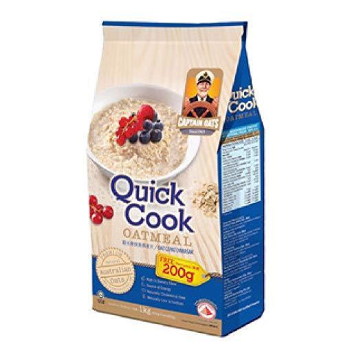Captain Oats 200g (628MART) (Quick Cook Oatmeal,